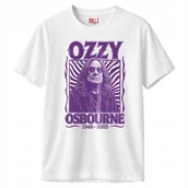 Koszulki męskie - Koszulka biała męska Ozzy Osbourne Black Sabbath Dla Fanów r. M - miniaturka - grafika 1