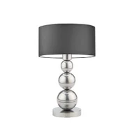 Lampy stojące - Szara lampa stołowa w stylu skandynawskim HONOLULU - miniaturka - grafika 1
