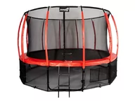 Trampoliny - Jumpi Trampolina Ogrodowa 487cm/16ft czerwona Maxy Comfort Plus Z Wewnętrzną siatką grod-9376-0 - miniaturka - grafika 1