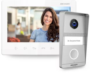 WIDEODOMOFON HIKVISION DS-KIS101-P/Surface 2-ŻYŁOWY - Wideodomofony - miniaturka - grafika 2