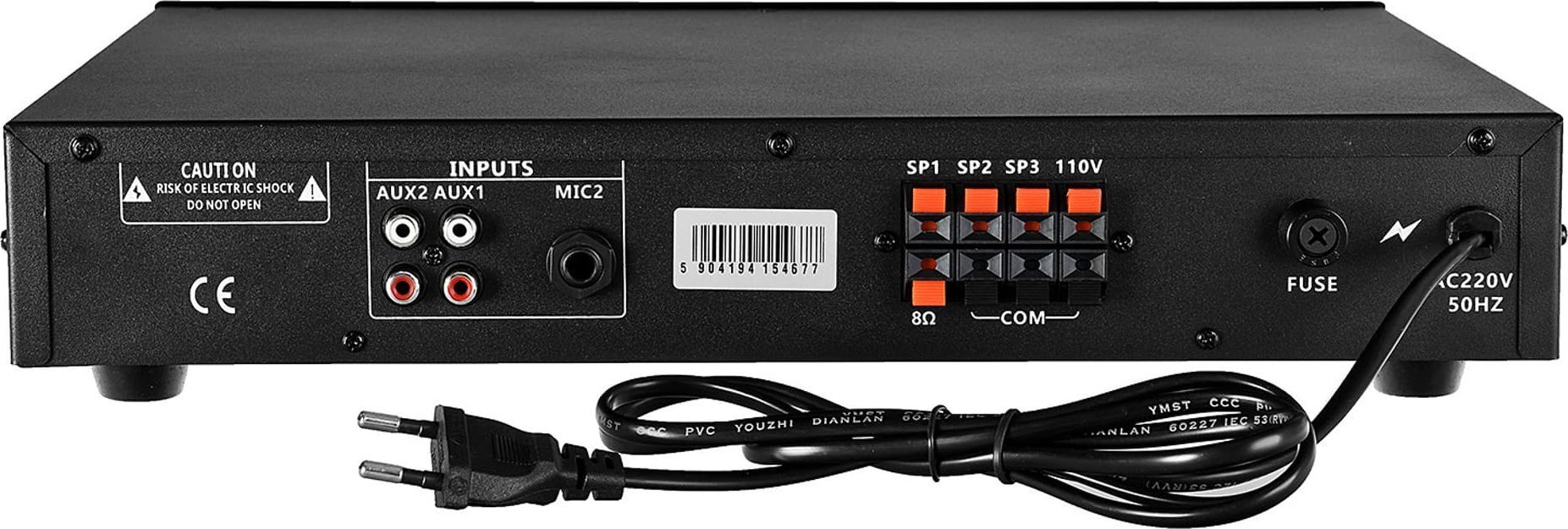 HQM High Quality Music HQM1060BT/S - wzmacniacz PA 60W