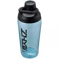 Shakery i bidony sportowe - Bidon Nike Hypercharge Chug 470 Ml Niebieski N100193791816 - miniaturka - grafika 1