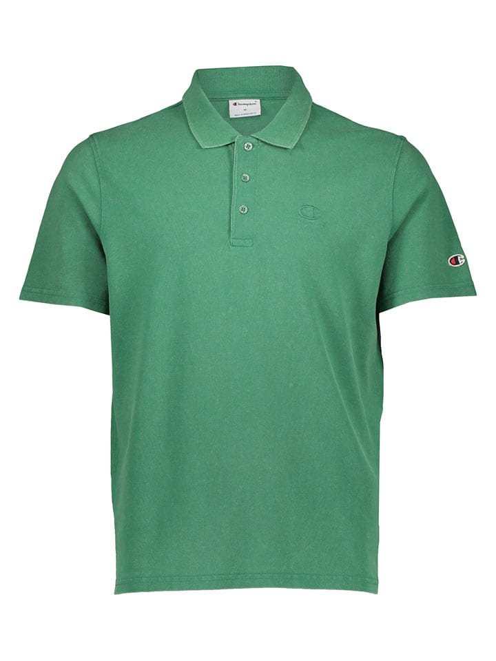 Champion Koszulka polo w kolorze zielonym