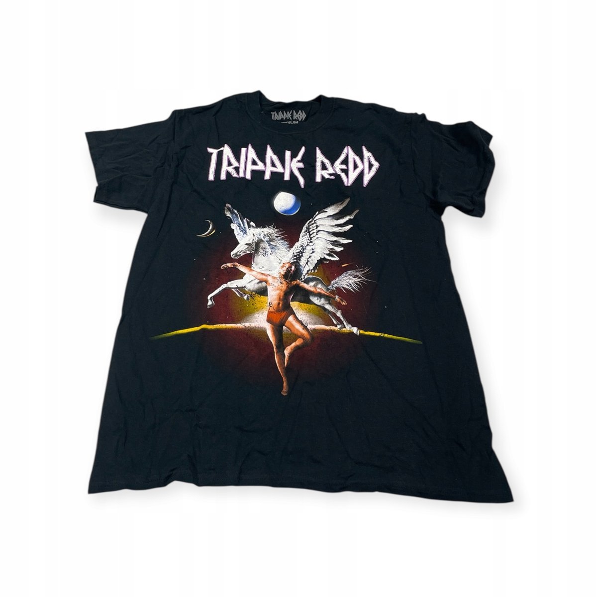 Koszulka T-shirt męski okrągły dekolt SPENCER'S TRIPPK REDD M