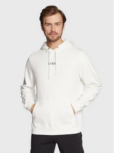 Guess Bluza M2BQ50 K9YH1 Biały Regular Fit - Bluzy męskie - miniaturka - grafika 1