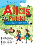 Książki edukacyjne - Wilga GW Foksal Atlas Polski z naklejkami i plakatem - Opracowanie zbiorowe - miniaturka - grafika 1