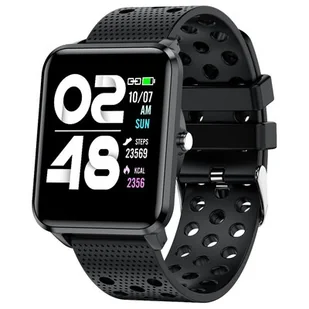 BEMI Kix-M Czarny - Smartwatch - miniaturka - grafika 1