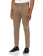 Spodnie męskie - BOSS Spodnie męskie, beżowy/khaki250, 35W / 30L - miniaturka - grafika 1