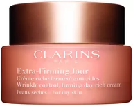 Kremy do twarzy - Clarins Extra-Firming Jour For Dry Skin (50ml) - miniaturka - grafika 1