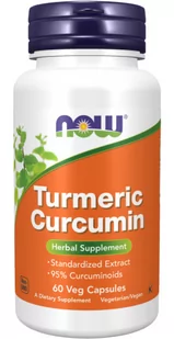 Kurkumina - Turmeric Curcumin 95% (60 kaps.) - Suplementy diety - miniaturka - grafika 1
