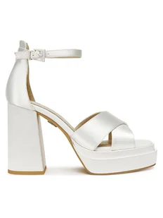 Buffalo Sandały Bonny 1291411 Biały - Sandały damskie - miniaturka - grafika 1