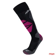 Skarpety termoaktywne - Skarpety narciarskie Nordica High Performance Women black/anthracite/purple 2023/2024 - miniaturka - grafika 1