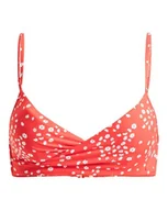Koszulki i topy damskie - Roxy Dwuczęściowy top PT BEACH CLASSICS WRAP BRA Young Womens Red L - miniaturka - grafika 1