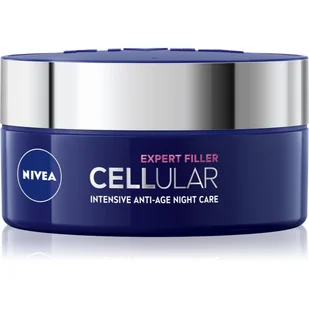 Nivea Cellular Expert Filler Krem Anti-Age na noc, 50 ml 50.0 ml - Kremy do twarzy - miniaturka - grafika 1