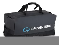 Torby podróżne - LIFEVENTURE, Torba podróżna, Expedition Duffle 100L, Black/ Charcoal, szary - miniaturka - grafika 1