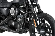 Części motocyklowe - Customacces AZ1236N osłona silnika model wąsy czarny Harley Davidson Sportster 1200 Superlow 04'-15' - miniaturka - grafika 1