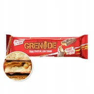 Słodkie kremy i masła - Baton białkowy GRENADE PROTEIN BAR 60G masło orzechowe - miniaturka - grafika 1
