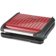 Grille elektryczne - George Foreman 25050-56 GF Steel Grill Entertaining - Red - miniaturka - grafika 1