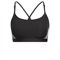 Biustonosze - adidas TRN LS 3S B, Biustonosz Sportowy Unisex-Dorosły, Czarny/White, XLDD - miniaturka - grafika 1
