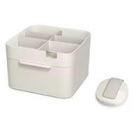 Koszyki łazienkowe - Beżowy plastikowy organizer łazienkowy na kosmetyki Viva − Joseph Joseph - miniaturka - grafika 1