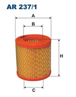 Filtry powietrza - Filtron AR 237/1 FILTR POWIETRZA - miniaturka - grafika 1