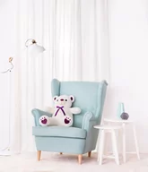 Maskotki i pluszaki - Miś Gustaw, duży miękki miś Valor 70 cm, biały - miniaturka - grafika 1