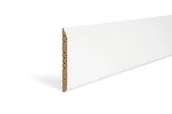 Listwy przypodłogowe - Listwa Przypodłogowa Mdf 2400X160X16 Ovolo Biała - miniaturka - grafika 1