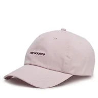 Czapki damskie - Czapka z daszkiem New Balance LAH51010RSG Różowy - miniaturka - grafika 1