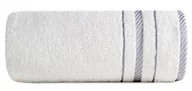 Ręczniki - Ręcznik 70 x 140 Kąpielowy Bawełna Koral 01 Biały - miniaturka - grafika 1