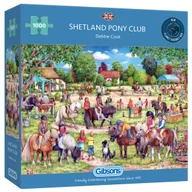 Puzzle - G3 Gibsons Puzzle 1000 Stadnina kuców szetlandzkich - miniaturka - grafika 1