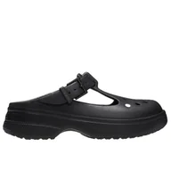 Klapki i japonki damskie - Klapki Crocs Classic Mary Jane 210581-001 - czarne - miniaturka - grafika 1