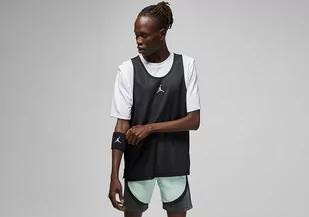 Nike Air Jordan Dri-Fit Sport Statement Short Sleeve Top White/Black - Koszulki męskie - miniaturka - grafika 1