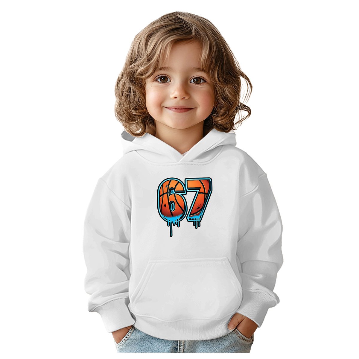 BLUZA DZIECIĘCA 67 SIX SEVEN VIRAL KOSZYKÓWKA 134-140 CHŁOPIĘCA DZIEWCZĘCA