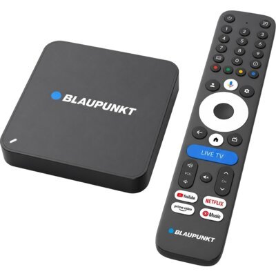 Blaupunkt Odtwarzacz multimedialny Google TV B-Stream Box 3 GR9055B