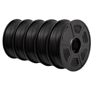 Filament PLA do drukarek 3D, przyjazny dla środowiska, wysoka wytrzymałość, wszechstronne zastosowanie, PLA czarny - Filamenty i akcesoria do drukarek 3D - miniaturka - grafika 1