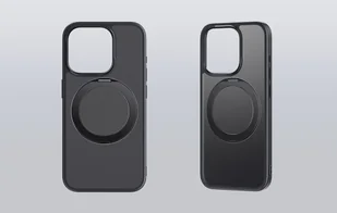 Magnetyczne Etui na telefon iPhone 15 ProMax Baseus CyberLoop Series (Czarne) - Etui i futerały do telefonów - miniaturka - grafika 8