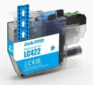 Tusze zamienniki - PRISM Brother Tusz LC-422 Cyan 500str 100% new - miniaturka - grafika 1