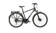 Rowery - Rower trekkingowy męski Kross Trans 5.0 M 28 L(21") czarno-szary - miniaturka - grafika 1