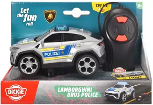 DICKIE Samochód policyjny Lamborghini sterowany pilotem 13 cm 371-20230 - Samochody i pojazdy dla dzieci - miniaturka - grafika 3