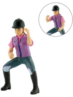 Bullyland 62728 figurka do gry, na koniku sam, sam dziewcząt Julia, ok. 9,5 cm 62728 - Figurki dla dzieci - miniaturka - grafika 2