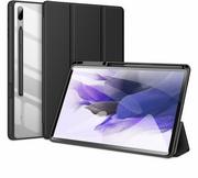 Etui do tabletów - Samsung Dux Ducis Dux Ducis Toby pancerne etui z klapką Smart Case do Galaxy Tab S7+ (S7 Plus) / Tab S7 FE / Tab S8+ (S8 Plus) z uchwytem na rysik czarny - miniaturka - grafika 1