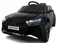 Pojazdy elektryczne dla dzieci - Auto na akumulator zabawka dla dzieci elektryczna Audi RS6 pilot radio USB - miniaturka - grafika 1
