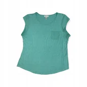 Bluzki damskie - Bluzka damska krótki rękaw CALVIN KLEIN XL - Calvin Klein - miniaturka - grafika 1