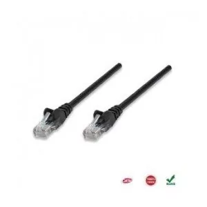 Intellinet patch cord RJ45, kat. 5e UTP, 50 cm, czarny, 100% miedź 318143 - Kable - miniaturka - grafika 4
