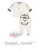 Pajacyki dla niemowląt - SOFIJA| PAJAC GRACJAN bawełna, ocieplina r.68 - miniaturka - grafika 1