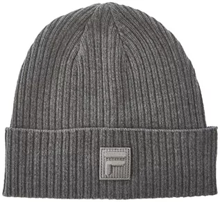 Czapki damskie - FILA Unisex Bonab Fisherman with Tonal F-Box czapka beanie, jasnoszary melanżowy, jeden rozmiar - grafika 1