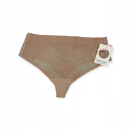 Majtki damskie - Klasyczne majtki stringi damskie NANCY GLAZ L - miniaturka - grafika 1