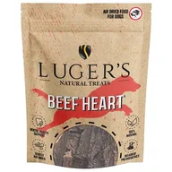 Przysmaki dla psów - Gryzak dla psa LUGER’S Natural Treats Serca wołowe 100 g - miniaturka - grafika 1