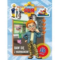 Książki edukacyjne - Olesiejuk Sp. z o.o. Strażak Sam Baw się z Normanem! Kolorowanka z zadaniami praca zbiorowa - miniaturka - grafika 1