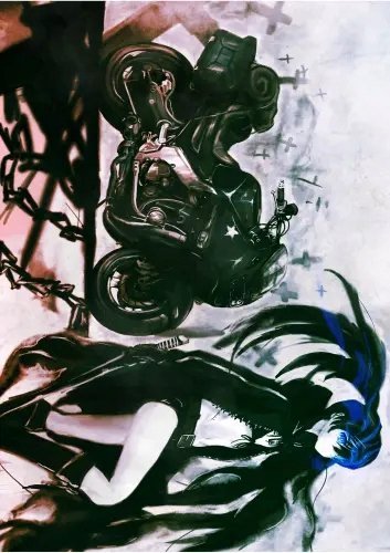 Plakat Black Rock Shooter brs_010 A1+ (custom)
